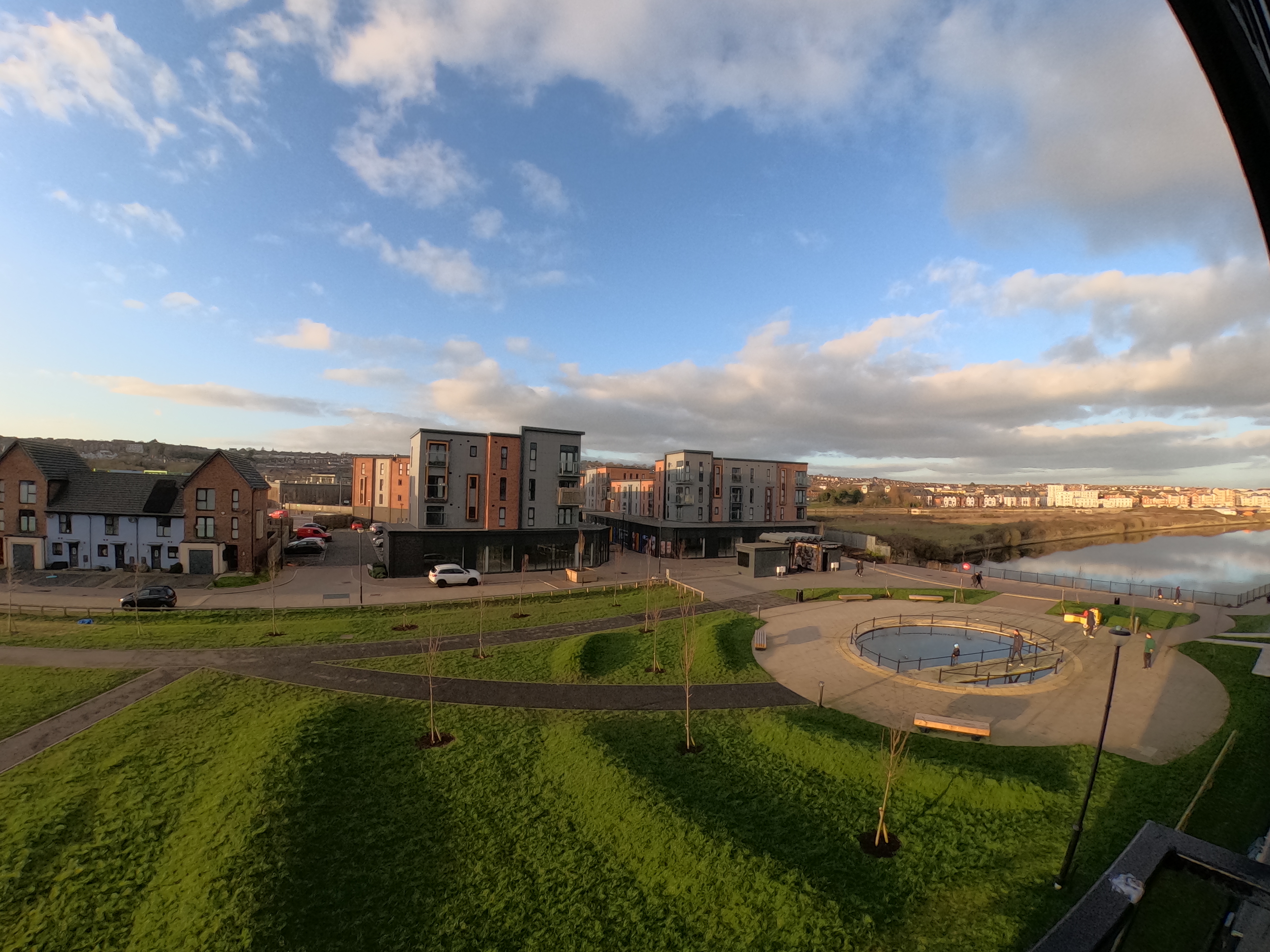 Ffordd Penrhyn - view from window 2nd floor