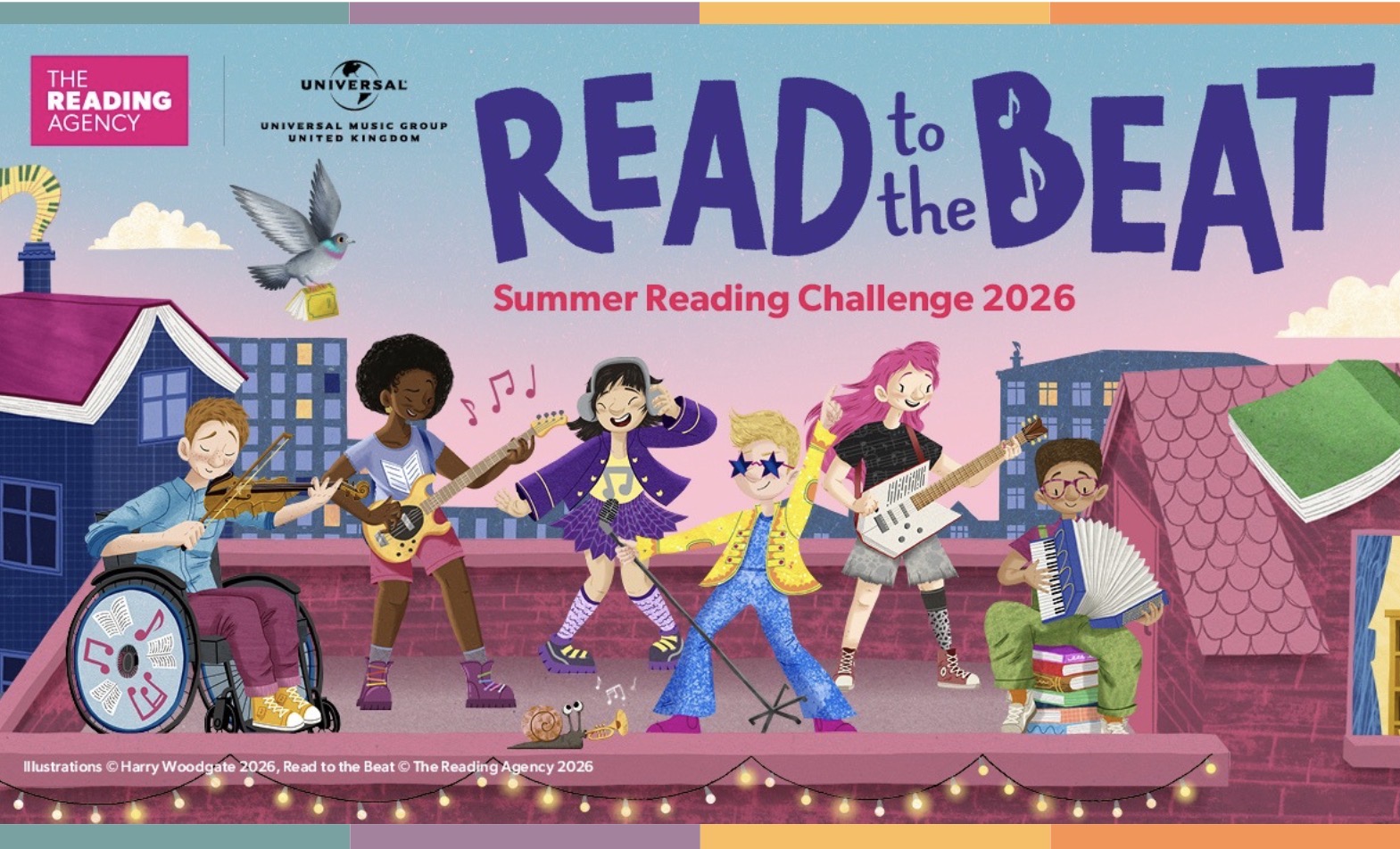 Read to the Beat Banner - Eng