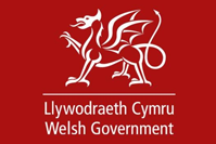 Red Welsh-Government logo
