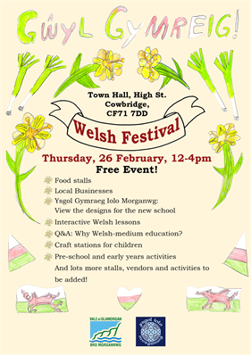 Gwyl Gymreig English Poster