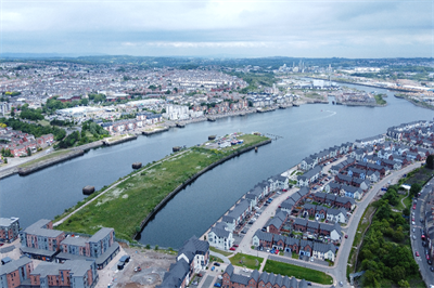 Mole Aerial View