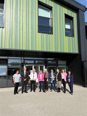 Ysgol Llyn Derw Ministerial Visit