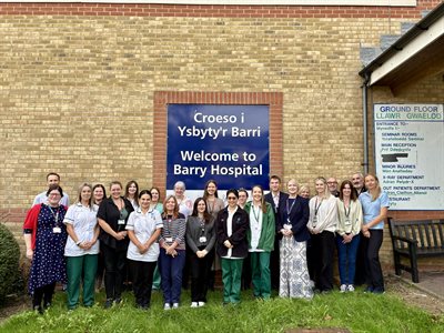 Barry Hospital VCRS Team Celebration