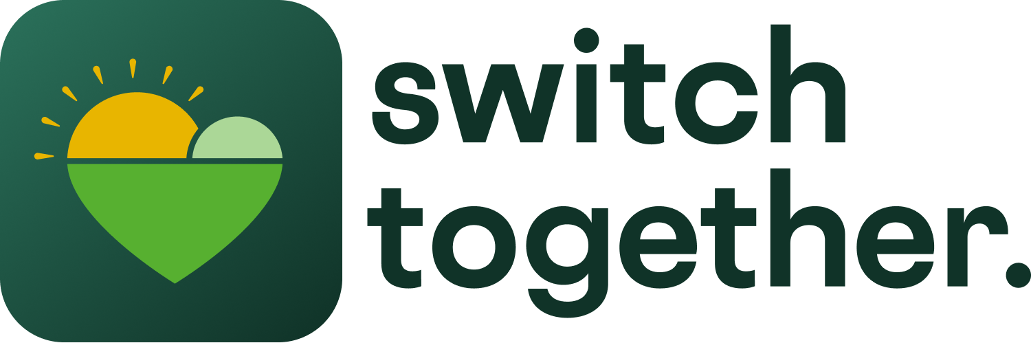 Switch Together Logo Stacked Green