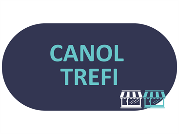 Town Centres logo Welsh