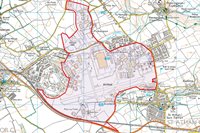Map of St Athan-Enterprise Zone